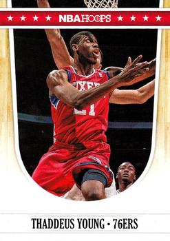 2011-12 Hoops #190 Thaddeus Young Front