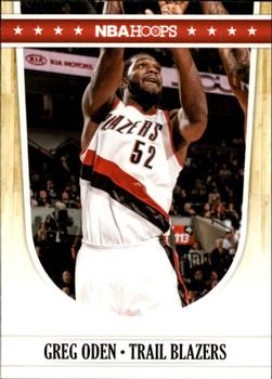 2011-12 Hoops #202 Greg Oden Front