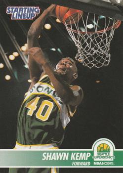 1995 Kenner/Hoops Starting Lineup Cards #NNO Shawn Kemp Front