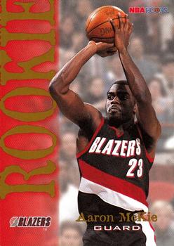 1994-95 Hoops Schick NBA Rookies #NNO Aaron McKie Front