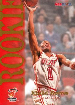 1994-95 Hoops Schick NBA Rookies #NNO Khalid Reeves Front