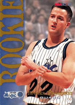 1994-95 Hoops Schick NBA Rookies #NNO Brooks Thompson Front