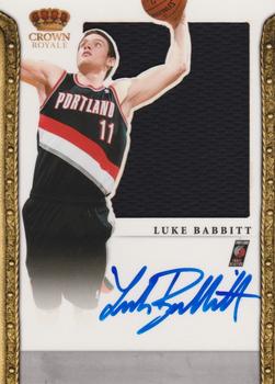 2011-12 Panini Preferred #324 Luke Babbitt Front