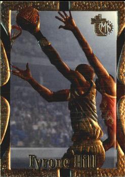 1994-95 Topps Embossed - Golden Idols #17 Tyrone Hill Front
