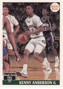 1991 Front Row #2 Kenny Anderson Front
