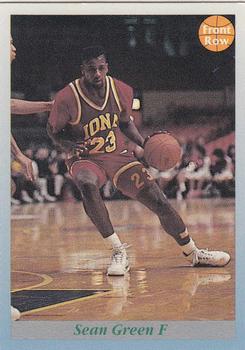 1991-92 Front Row Premier #64 Sean Green Front
