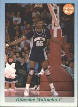 1991-92 Front Row Premier #98 Dikembe Mutombo Front