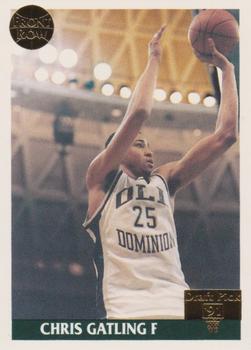 1991 Front Row - Gold #14 Chris Gatling Front