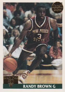 1991 Front Row - Gold #25 Randy Brown Front