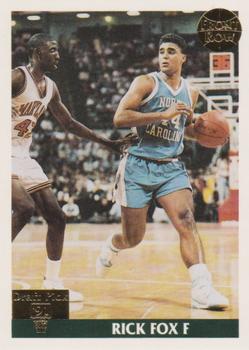 1991 Front Row - Gold #40 Rick Fox Front
