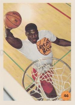 1991 Front Row - Gold #46 Larry Johnson Back