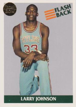 Larry Johnson LJ Charlotte Hornets NBA Basketball Action Poster -  Costacos 1992