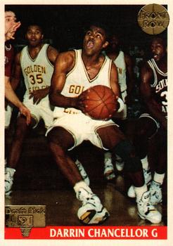 1991 Front Row Italian/English - Gold #21 Darrin Chancellor Front
