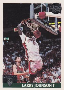 1991 Front Row - Silver #1 Larry Johnson Front