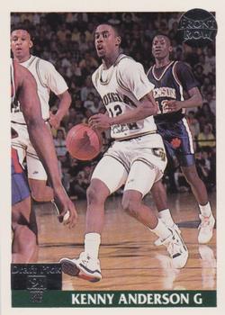 1991 Front Row - Silver #2 Kenny Anderson Front