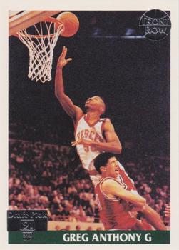 1991 Front Row - Silver #7 Greg Anthony Front