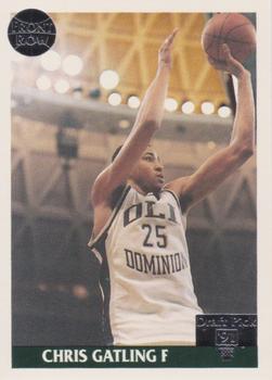 1991 Front Row - Silver #14 Chris Gatling Front