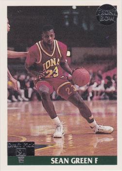 1991 Front Row - Silver #28 Sean Green Front