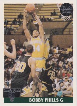 1991 Front Row - Silver #37 Bobby Phills Front