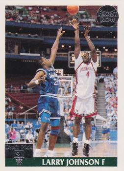 1991 Front Row - Silver #44 Larry Johnson Front