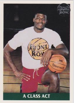 1991 Front Row - Silver #47 Larry Johnson Front