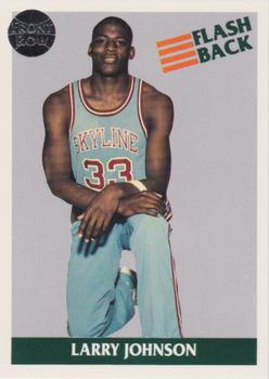 1991 Front Row - Silver #48 Larry Johnson Front