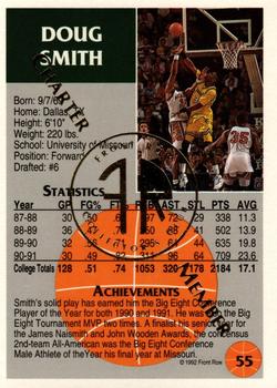 1991 Front Row Update - Gold Charter Member #55 Doug Smith Back