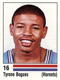 1988-89 Panini Stickers (Spanish) #16 Tyrone Bogues Front