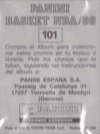 1988-89 Panini Stickers (Spanish) #101 Dennis Rodman Back