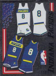 1988-89 Panini Stickers (Spanish) #112 Indiana Pacers Jersey Front