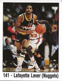 1988-89 Panini Stickers (Spanish) #141 Fat Lever Front