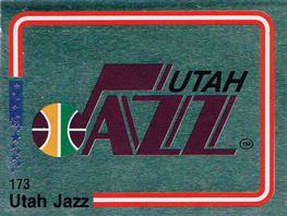 1988-89 Panini Stickers (Spanish) #173 Utah Jazz Logo Front