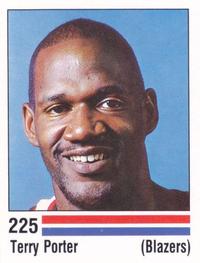 1988-89 Panini Stickers (Spanish) #225 Terry Porter Front