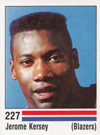 1988-89 Panini Stickers (Spanish) #227 Jerome Kersey Front