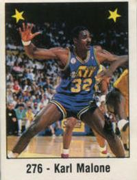 1988-89 Panini Stickers (Spanish) #276 Karl Malone Front