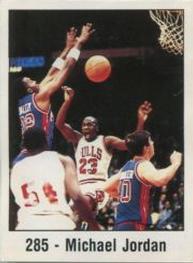 1988-89 Panini Stickers (Spanish) #285 Michael Jordan Front