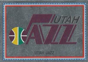 1989-90 Panini Stickers (Spanish) #172 Utah Jazz Logo Front