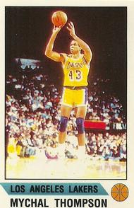 1990-91 Panini Stickers #2 Mychal Thompson Front