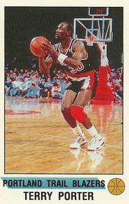1990-91 Panini Stickers #11 Terry Porter Front
