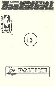 1990-91 Panini Stickers #13 Tom Chambers Back
