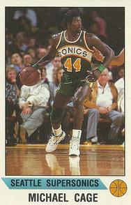 1990-91 Panini Stickers #22 Michael Cage Front
