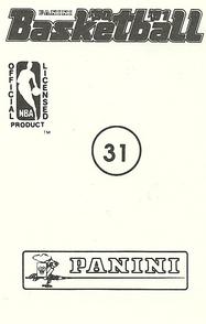 1990-91 Panini Stickers #31 Gary Grant Back