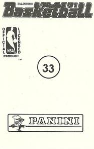 1990-91 Panini Stickers #33 Benoit Benjamin Back
