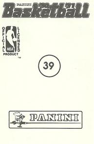 1990-91 Panini Stickers #39 Danny Ainge Back