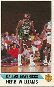 1990-91 Panini Stickers #58 Herb Williams Front