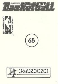 1990-91 Panini Stickers #65 Todd Lichti Back