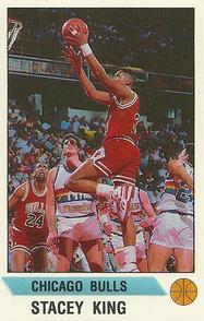 1990-91 Panini Stickers #92 Stacey King Front