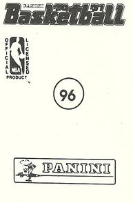 1990-91 Panini Stickers #96 Craig Hodges Back