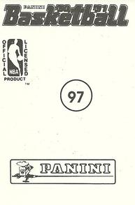 1990-91 Panini Stickers #97 Brad Lohaus Back