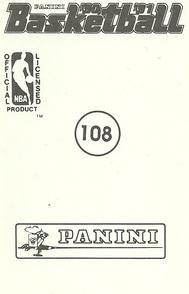 1990-91 Panini Stickers #108 John Williams Back